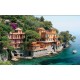 Wallpapers mural Mediterranean villas on the hillside