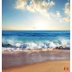 Wallpapers mural daily sea view of beach and waves