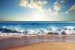 Wallpapers mural daily sea view of beach and waves