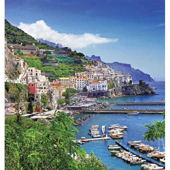 Wallpapers mural view Amalfi sea coast Italy Wallpapers mural view Amalfi sea coast Italy