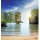 Wallpapers mural daily view of Thailand beach and rocks Wallpapers mural daily view of Thailand beach and rocks