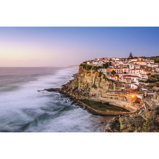 Wallpapers mural view sea coast town of Sintra