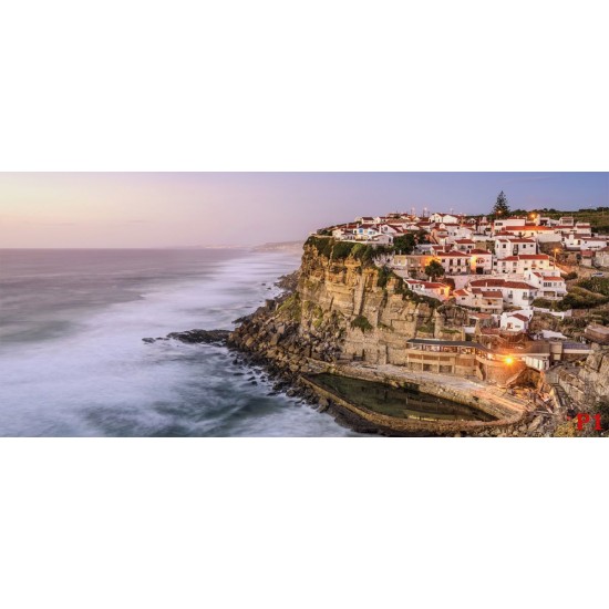 Wallpapers mural view sea coast town of Sintra