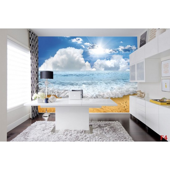 Wallpapers mural daily view sea wave sunlight Wallpapers mural daily view sea wave sunlight