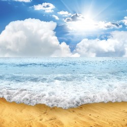 Wallpapers mural daily view sea wave sunlight