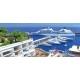 Wallpapers mural view large cruise ship near Monaco