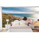 Wallpapers mural beautiful sea view and beach meadow Wallpapers mural beautiful sea view and beach meadow
