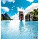 Wallpapers mural unique natural sea view from Thailand rocks
