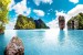 Wallpapers mural unique natural sea view from Thailand rocks
