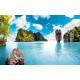 Wallpapers mural unique natural sea view from Thailand rocks