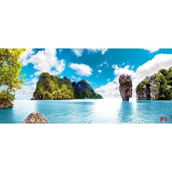Wallpapers mural unique natural sea view from Thailand rocks