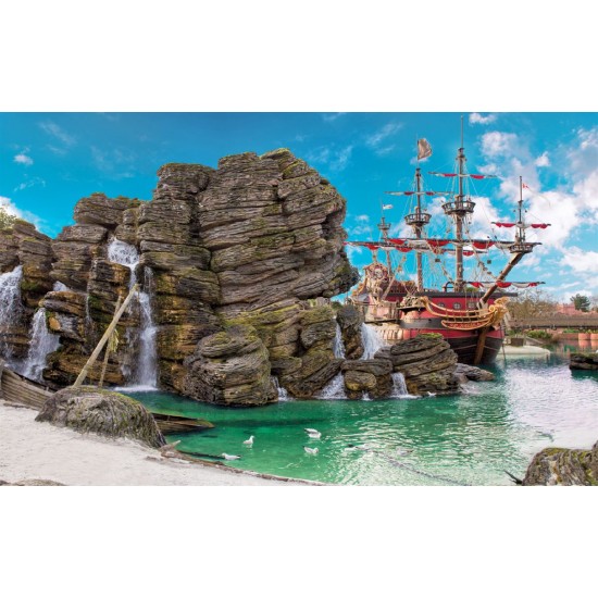 Wallpapers mural an old pirate ship Wallpapers mural an old pirate ship