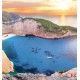 Wallpapers mural beautiful Mediterranean bay sunset