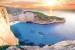 Wallpapers mural beautiful Mediterranean bay sunset