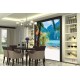 Wallpapers mural beautiful tropical bay boat