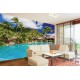 Wallpapers view with palms and swimming pool Wallpapers view with palms and swimming pool