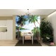 Wallpapers mural symmetrical palms on the sea shore Wallpapers mural symmetrical palms on the sea shore