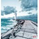 Wallpapers mural beautiful view of a white lighthouse