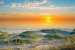 Wallpapers mural beautiful sea dunes at sunrise