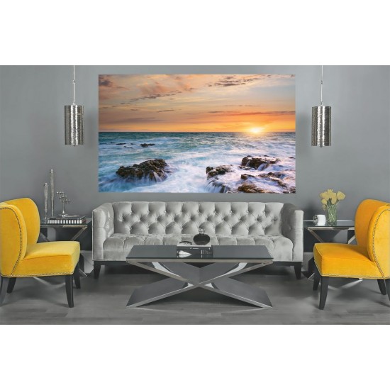 Wallpapers mural beautiful sea sunset 2 Wallpapers mural beautiful sea sunset 2