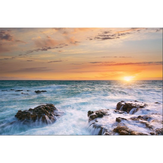 Wallpapers mural beautiful sea sunset 2 Wallpapers mural beautiful sea sunset 2