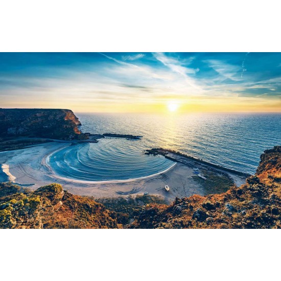 Photo mural unique night view of Bolata Bay Bulgaria