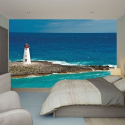 Wallpapers mural view of a lighthouse Wallpapers mural view of a lighthouse