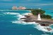 Wallpapers mural lighthouse with a beautiful town background