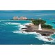 Wallpapers mural lighthouse with a beautiful town background