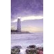 Wallpapers mural beautiful lighthouse in purple Wallpapers mural beautiful lighthouse in purple