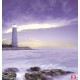 Wallpapers mural beautiful lighthouse in purple Wallpapers mural beautiful lighthouse in purple