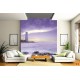 Wallpapers mural beautiful lighthouse in purple Wallpapers mural beautiful lighthouse in purple