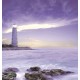 Wallpapers mural beautiful lighthouse in purple Wallpapers mural beautiful lighthouse in purple