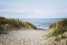 Wallpapers mural seascape with dunes and path