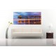Wallpapers mural shining sea bridge night view Wallpapers mural shining sea bridge night view