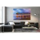 Wallpapers mural shining sea bridge night view Wallpapers mural shining sea bridge night view