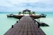 Wallpapers mural sea romance, palms with a bridge
