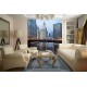 Wallpapers mural panoramic daily view of Chicago and river