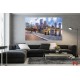 Wallpapers mural colorful view of Boston port