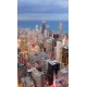 Wallpapers mural view urban high buildings