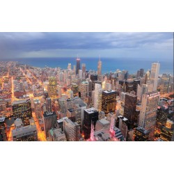Wallpapers mural view urban high buildings Wallpapers mural view urban high buildings