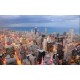 Wallpapers mural view urban high buildings