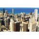 Wallpapers mural City View panorama Chicago skyscrapers