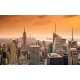 Wallpapers mural view new york skyscrapers in orange range 2 Wallpapers mural view new york skyscrapers in orange range 2