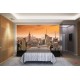 Wallpapers mural view new york skyscrapers in orange range 2 Wallpapers mural view new york skyscrapers in orange range 2