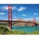 Photo mural daily view of the bridge in San Francisco 3 Photo mural daily view of the bridge in San Francisco 3