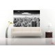 Wall murals Manhattan tower view in gray