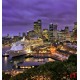 Photo mural night view of a cruise ship from Sydney