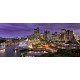 Photo mural night view of a cruise ship from Sydney
