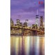 Wallpapers view colorful view of the Brooklyn Bridge